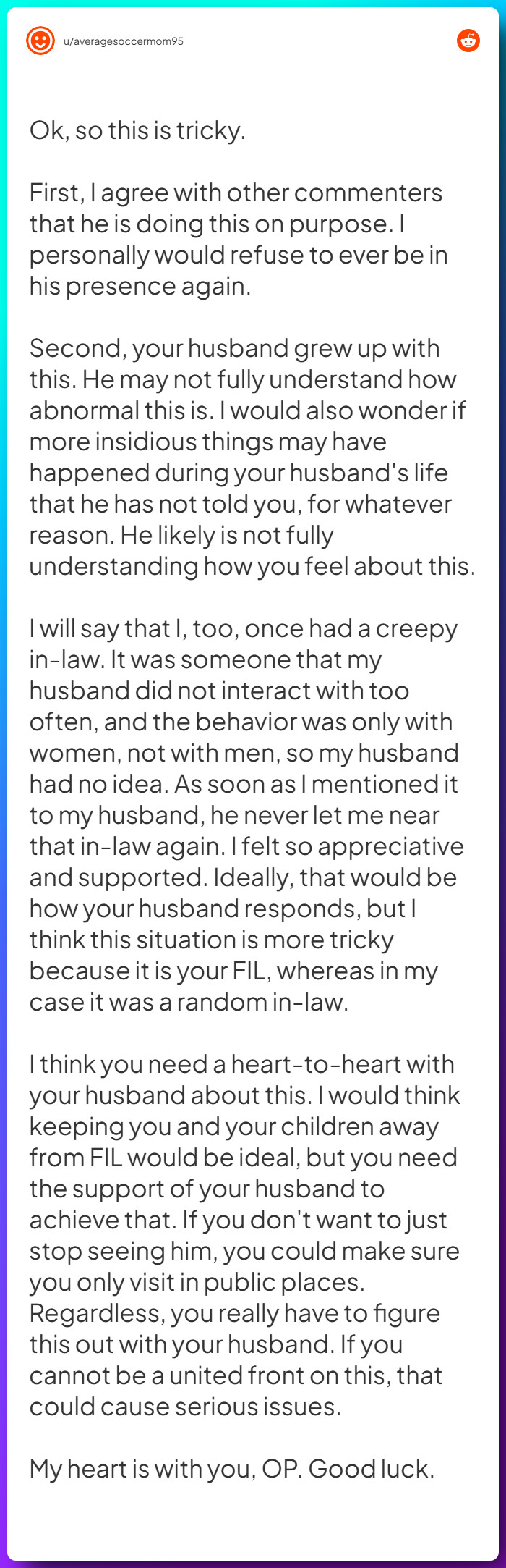 Comment from u/averagesoccermom95