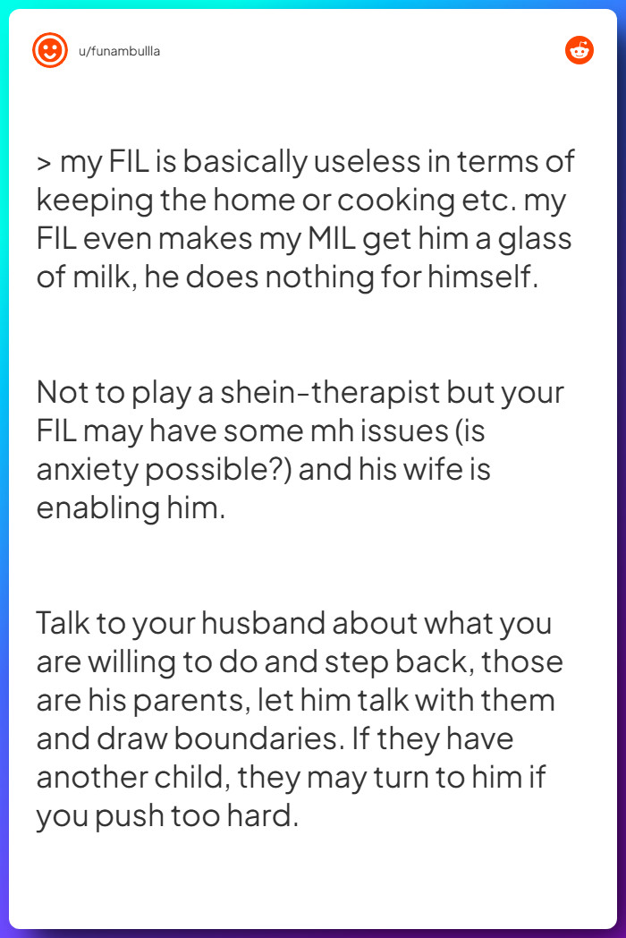 Comment from u/funambullla