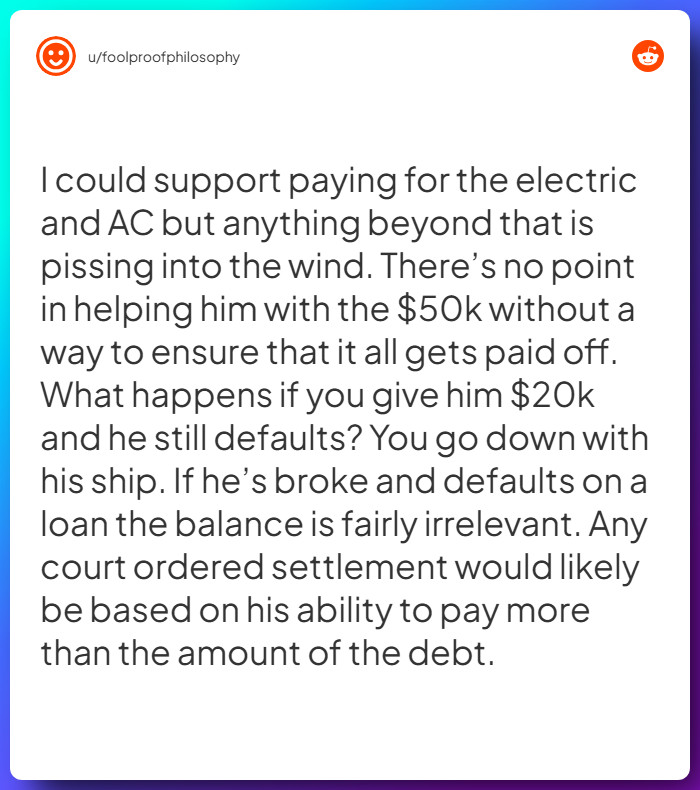 Comment from u/foolproofphilosophy