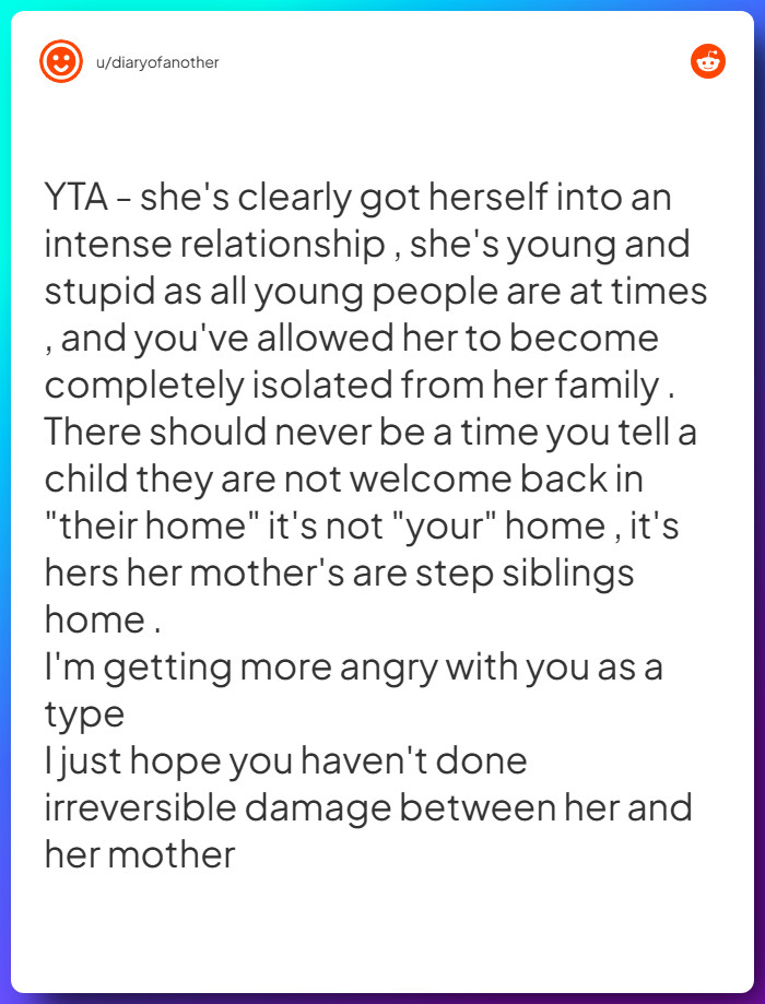 Comment from u/diaryofanother