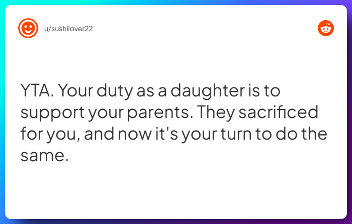 Comment from u/sushilover22