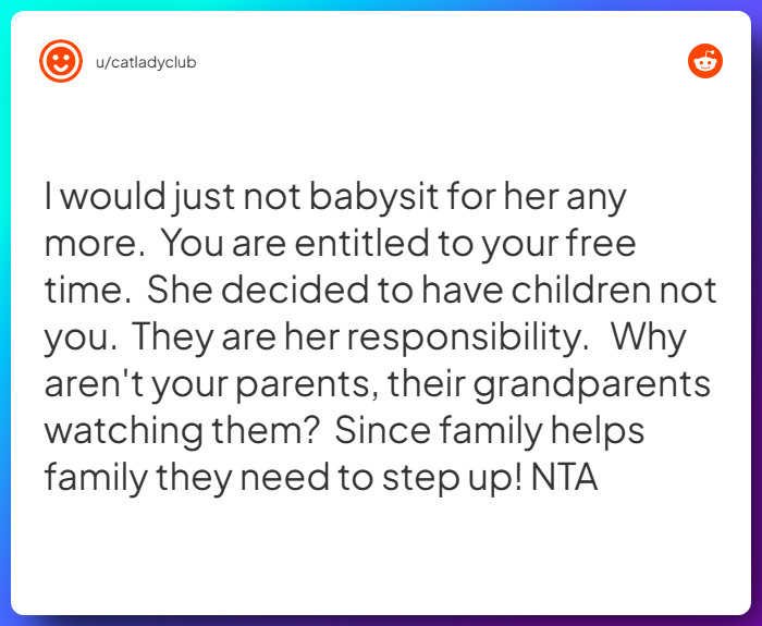 Comment from u/catladyclub