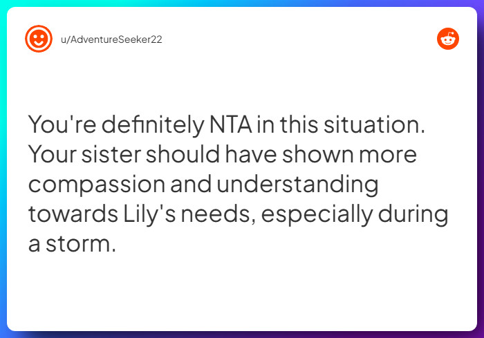 Comment from u/AdventureSeeker22