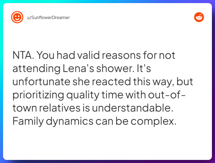 Comment from u/SunflowerDreamer