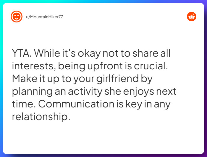 Comment from u/MountainHiker77