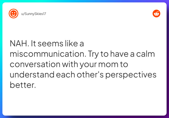 Comment from u/SunnySkies17
