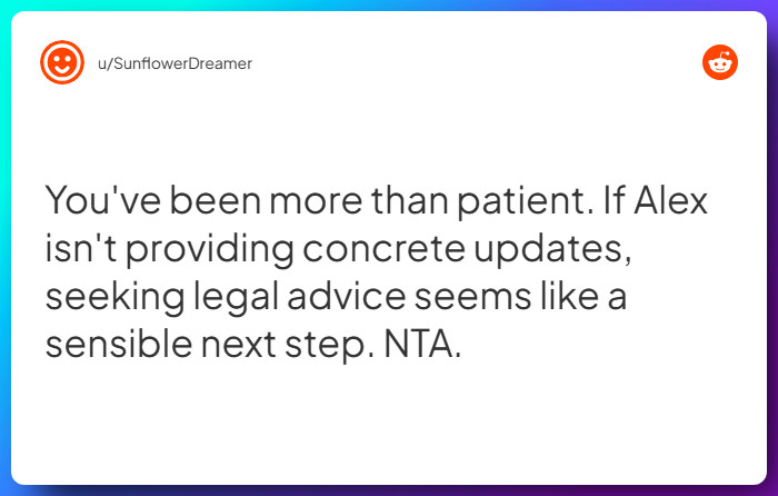 Comment from u/SunflowerDreamer