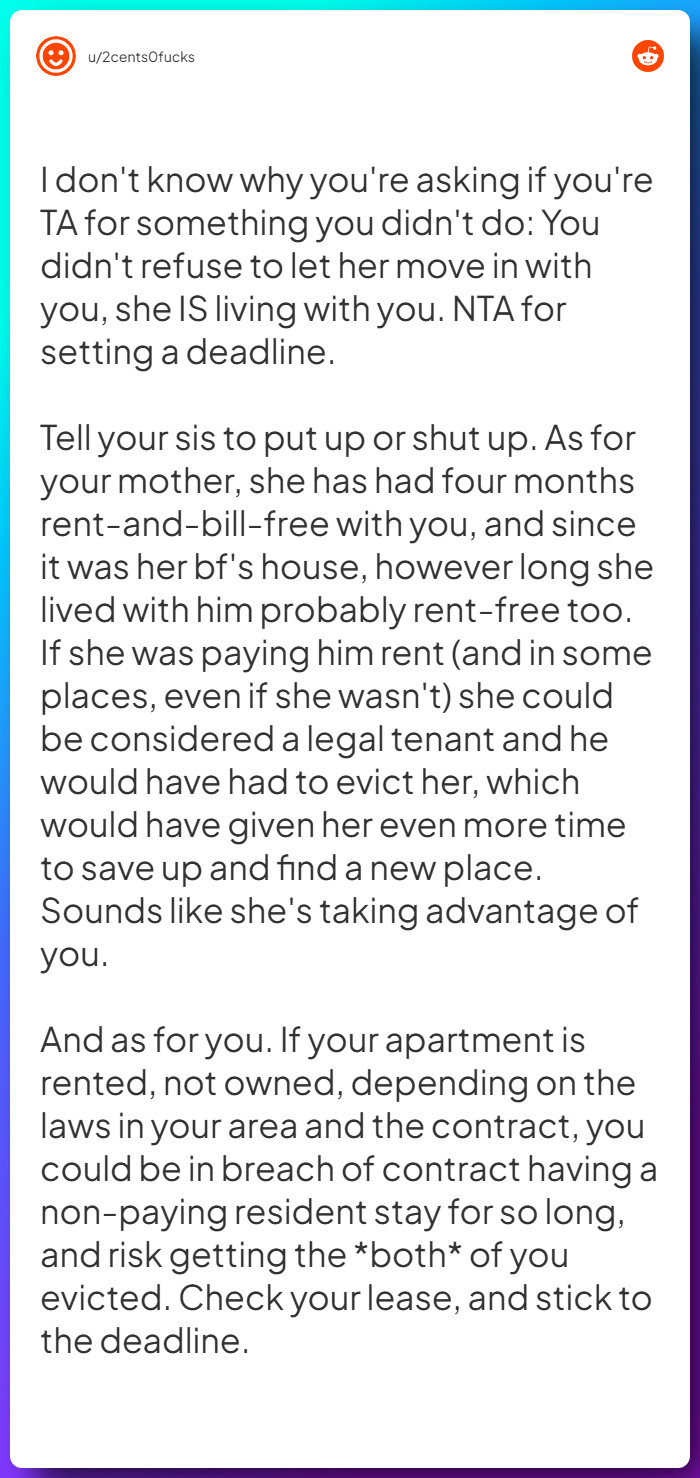 Comment from u/2cents0fucks