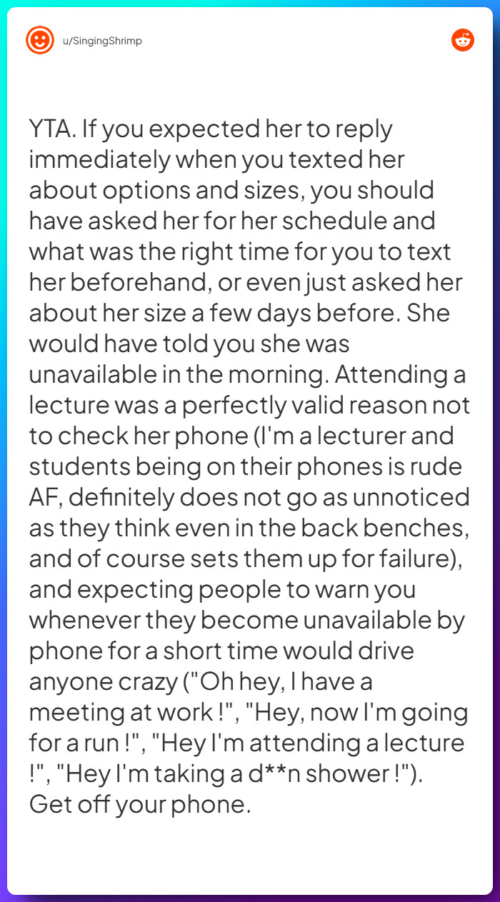 Comment from u/SingingShrimp