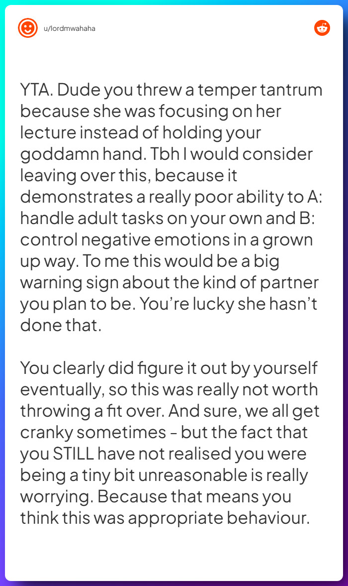 Comment from u/lordmwahaha