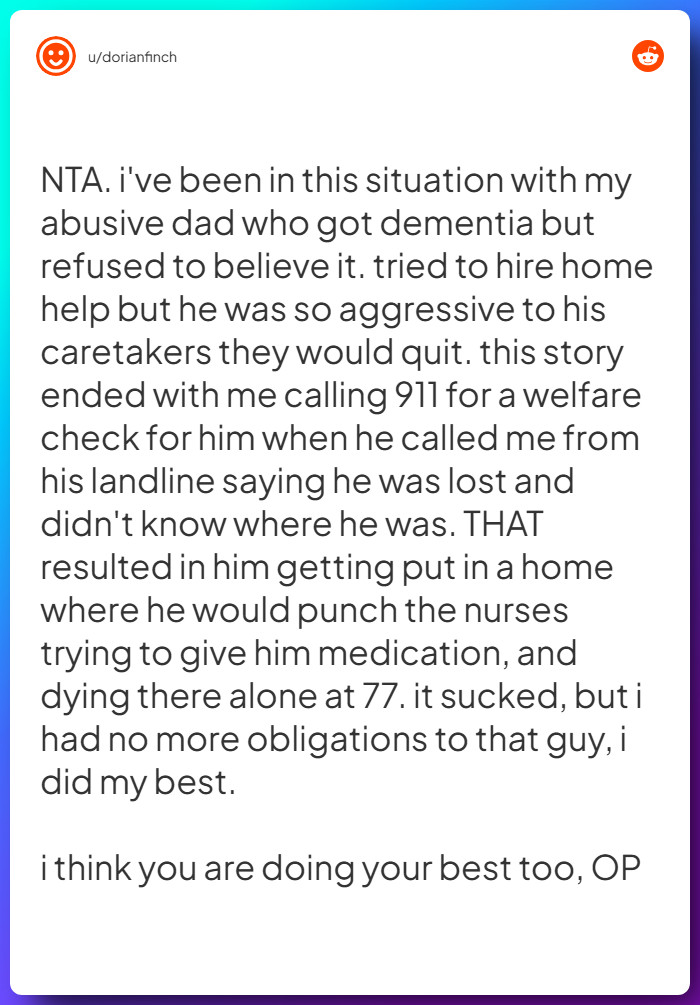 Comment from u/dorianfinch