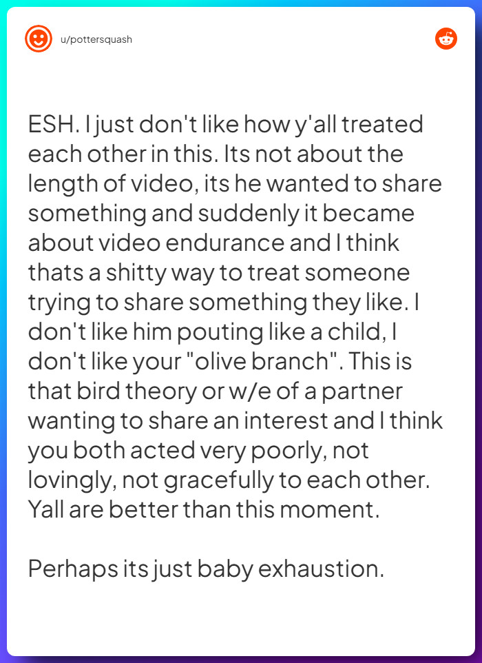 Comment from u/pottersquash