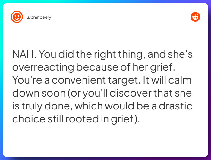 Comment from u/cranbeery