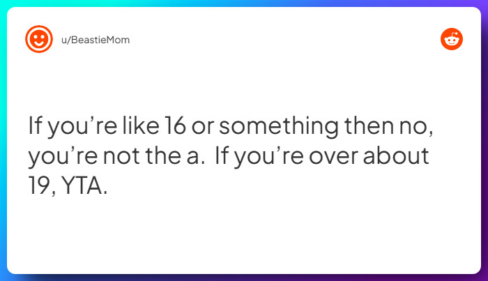 Comment from u/BeastieMom