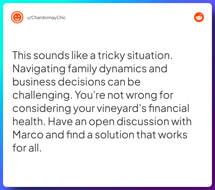 Comment from u/ChardonnayChic