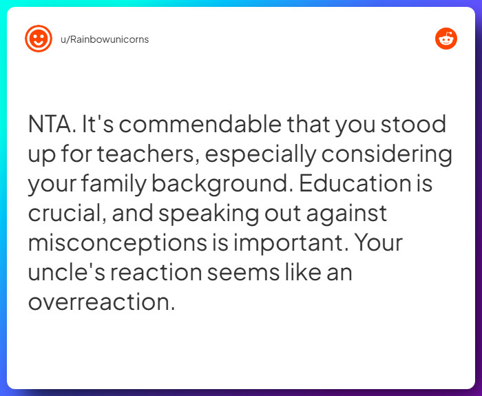 Comment from u/Rainbowunicorns