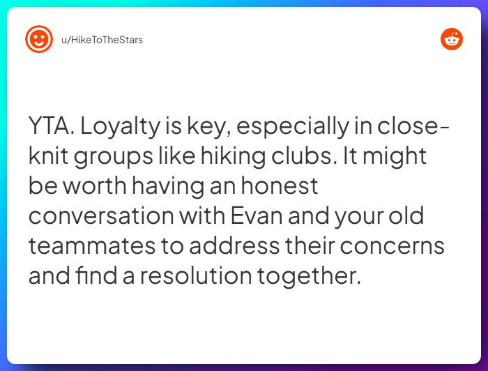 Comment from u/HikeToTheStars