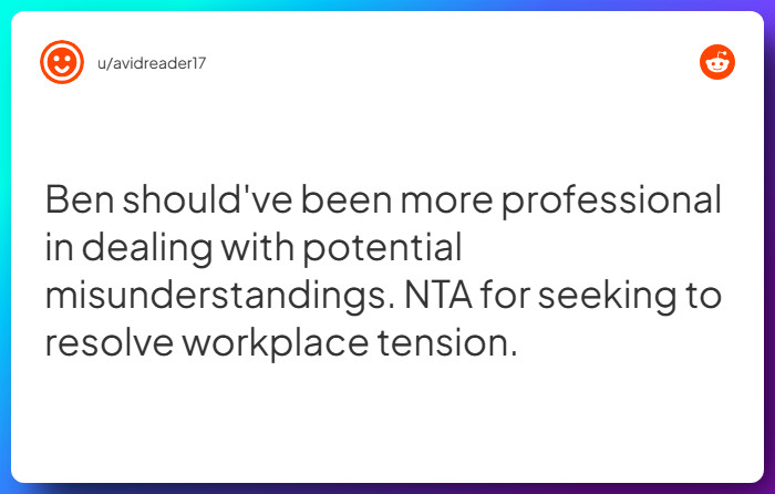 Comment from u/avidreader17