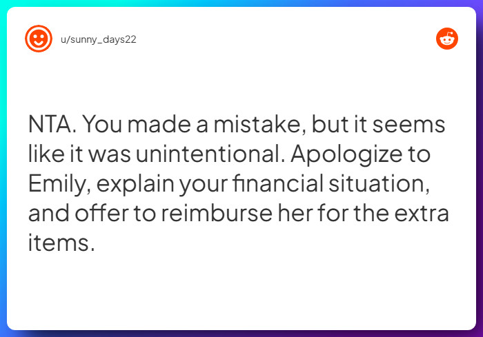 Comment from u/sunny_days22