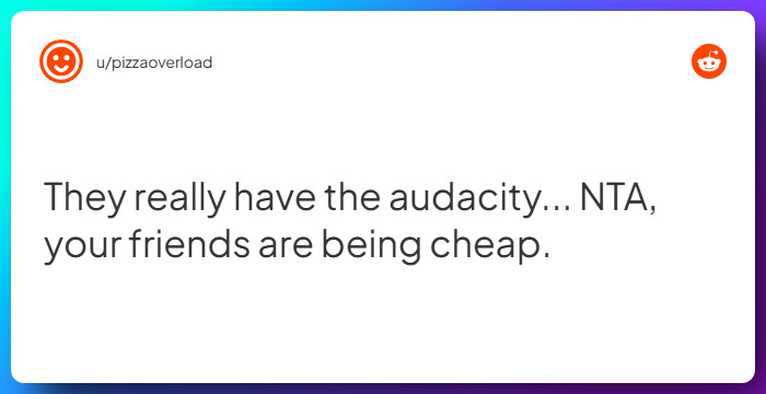 Comment from u/pizzaoverload