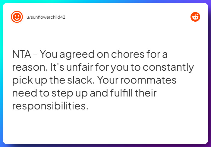 Comment from u/sunflowerchild42