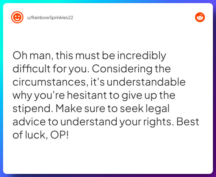 Comment from u/RainbowSprinkles22