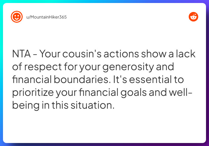 Comment from u/MountainHiker365