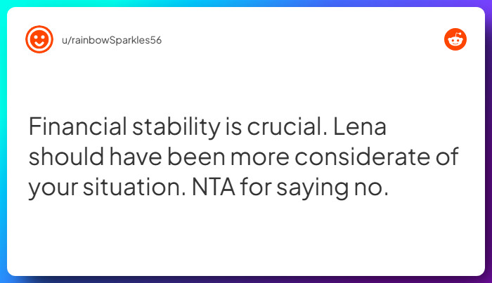 Comment from u/rainbowSparkles56