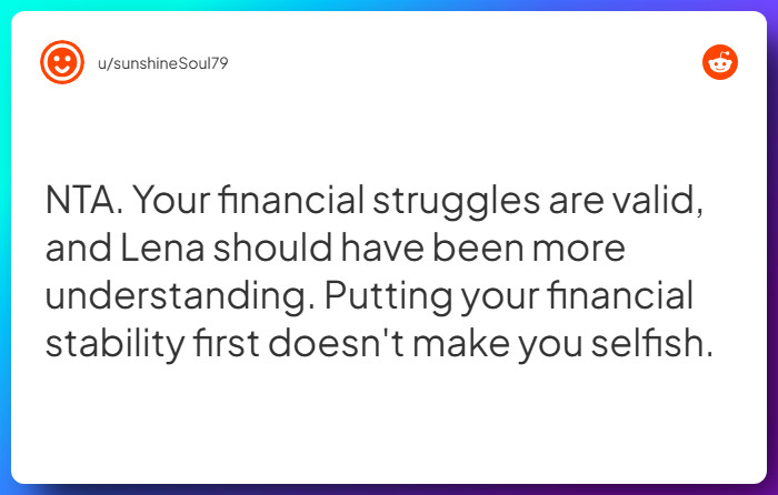 Comment from u/sunshineSoul79