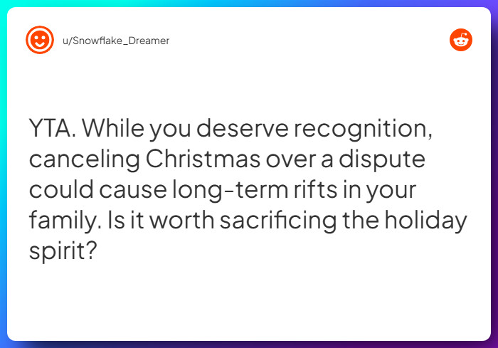 Comment from u/Snowflake_Dreamer