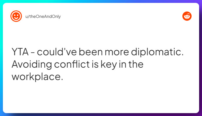 Comment from u/theOneAndOnly