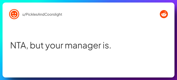 Comment from u/PicklesAndCoorslight