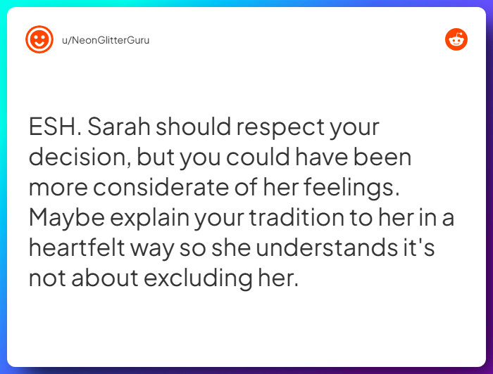 Comment from u/NeonGlitterGuru