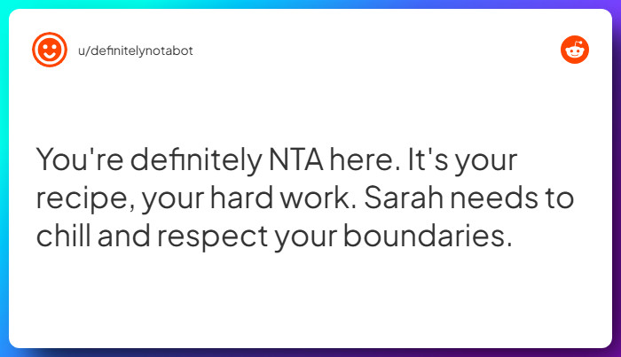 Comment from u/definitelynotabot