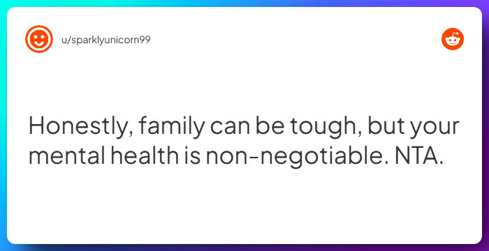 Comment from u/sparklyunicorn99