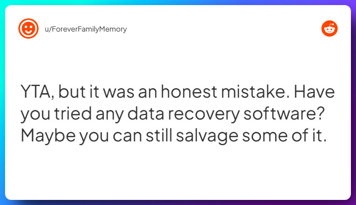 Comment from u/ForeverFamilyMemory