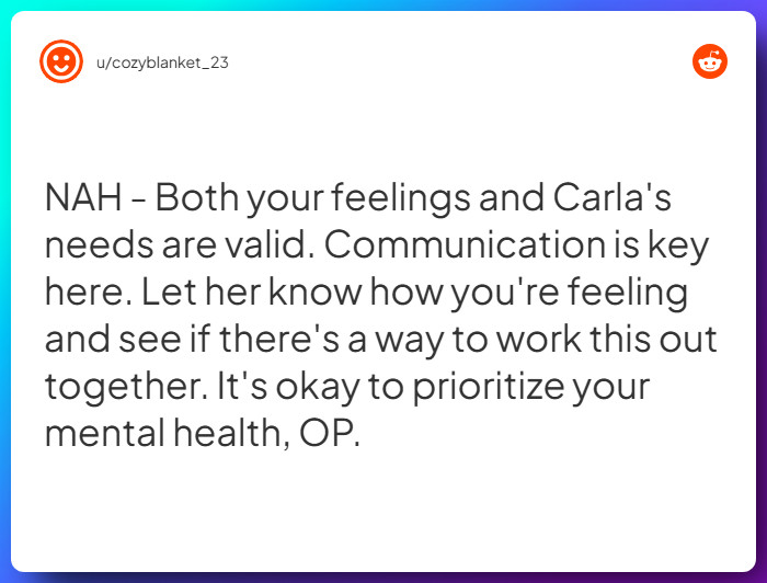 Comment from u/cozyblanket_23