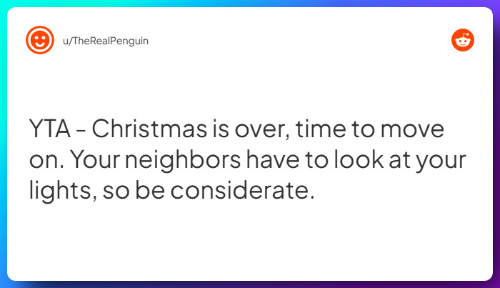 Comment from u/TheRealPenguin