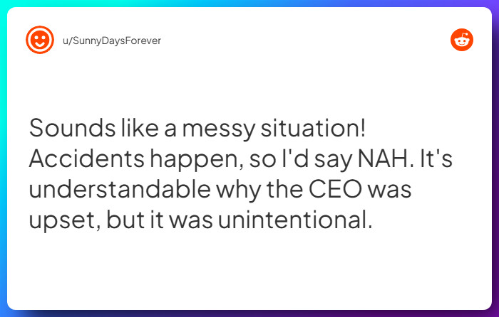 Comment from u/SunnyDaysForever