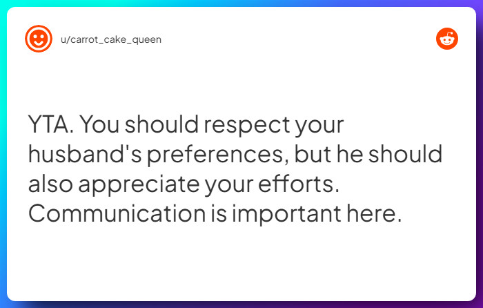 Comment from u/carrot_cake_queen