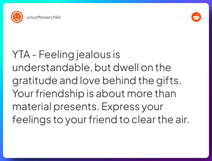 Comment from u/sunflowerchild