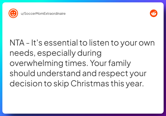 Comment from u/SoccerMomExtraordinaire