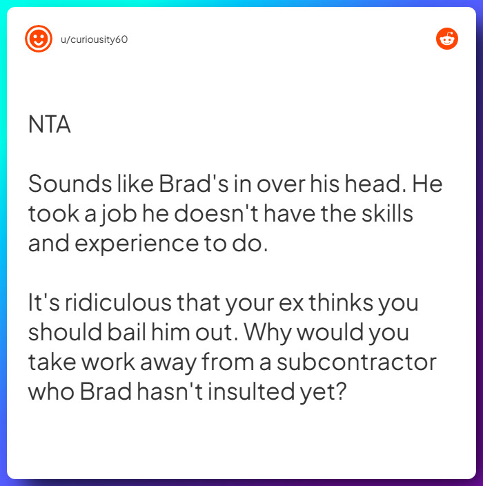 Comment from u/curiousity60