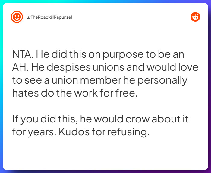 Comment from u/TheRoadkillRapunzel