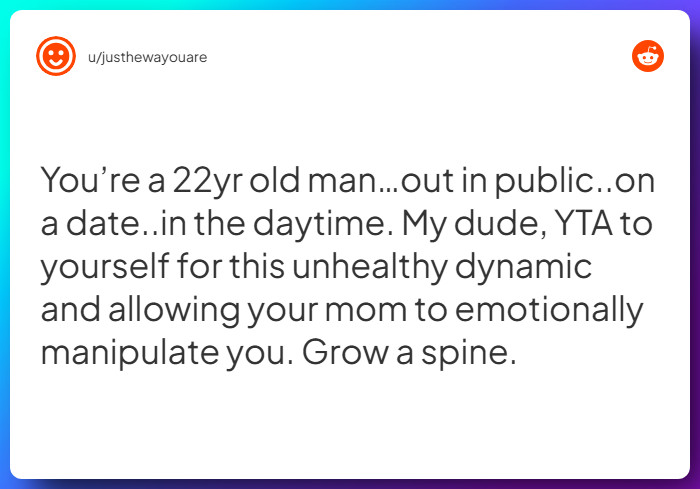 Comment from u/justhewayouare