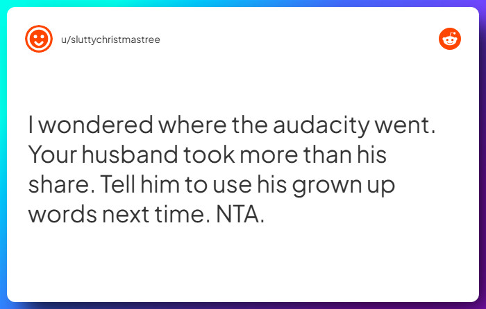 Comment from u/sluttychristmastree