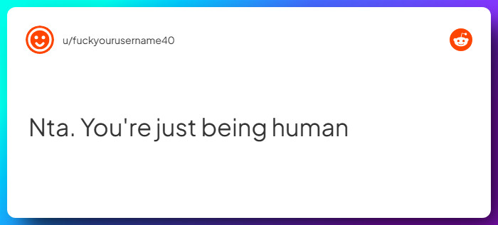 Comment from u/fuckyourusername40