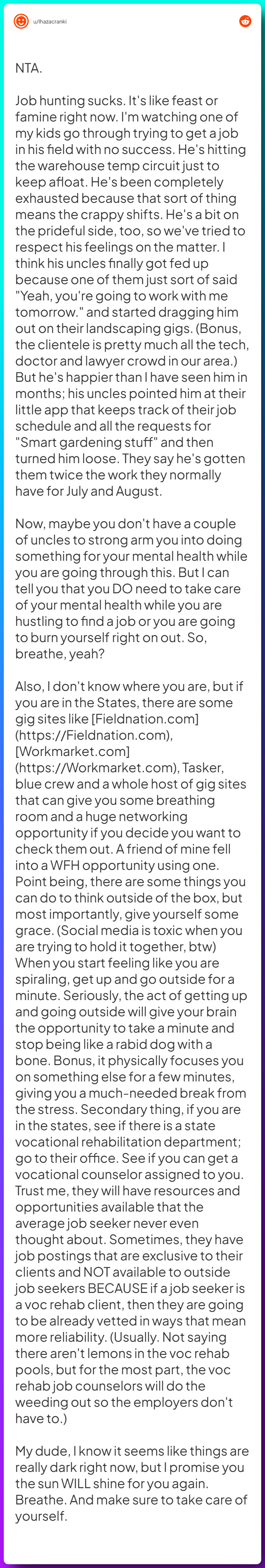 Comment from u/Ihazacranki