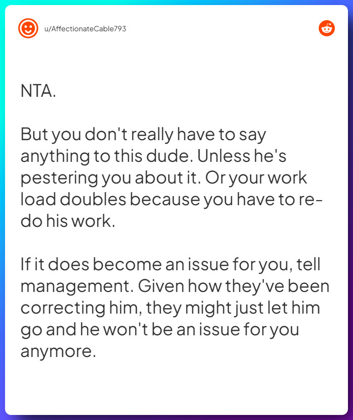 Comment from u/AffectionateCable793