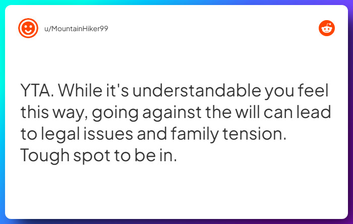 Comment from u/MountainHiker99